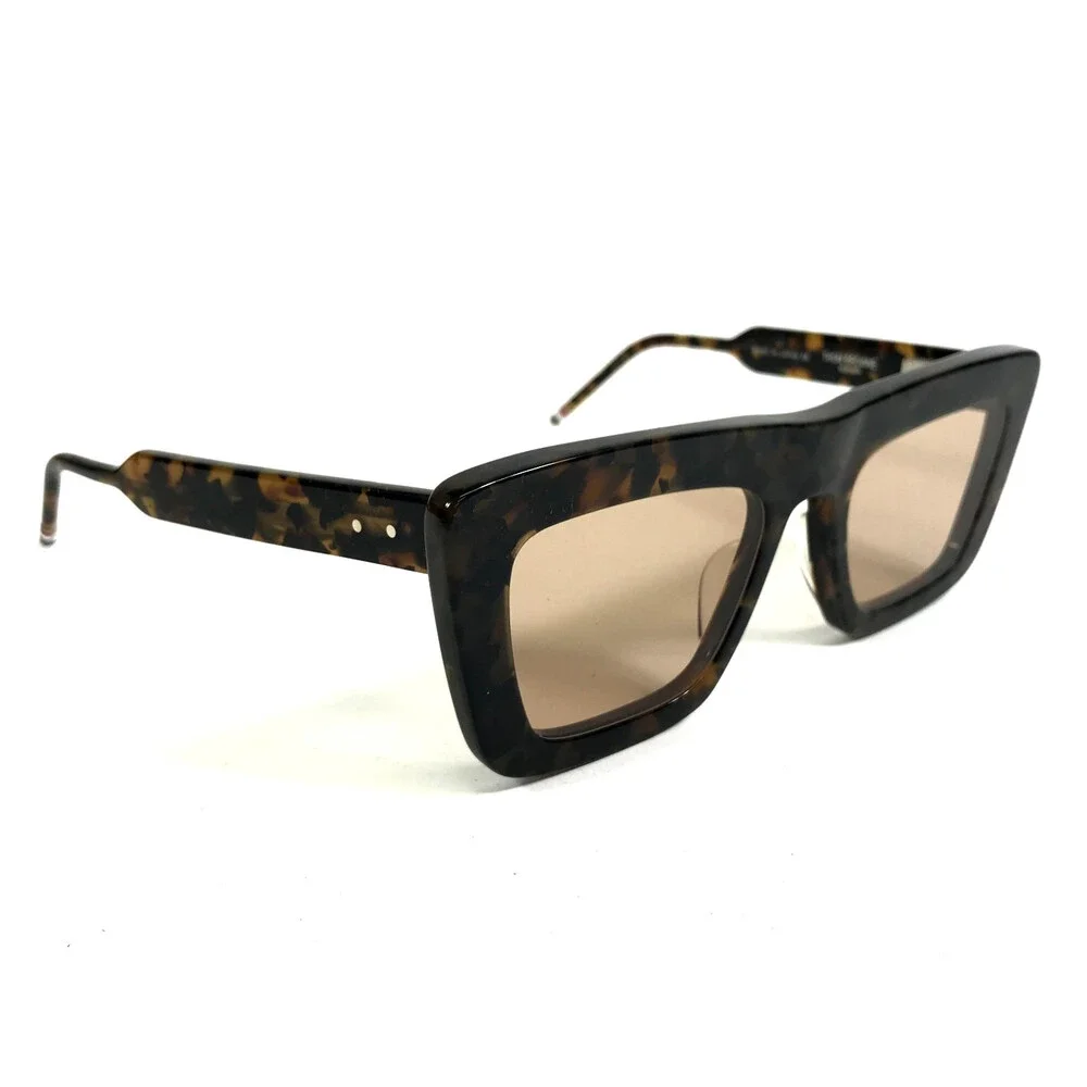 Thom Browne Sunglasses TBS415-52-02AF TKT Tokyo Tortoise Frames w/ Brown Lenses